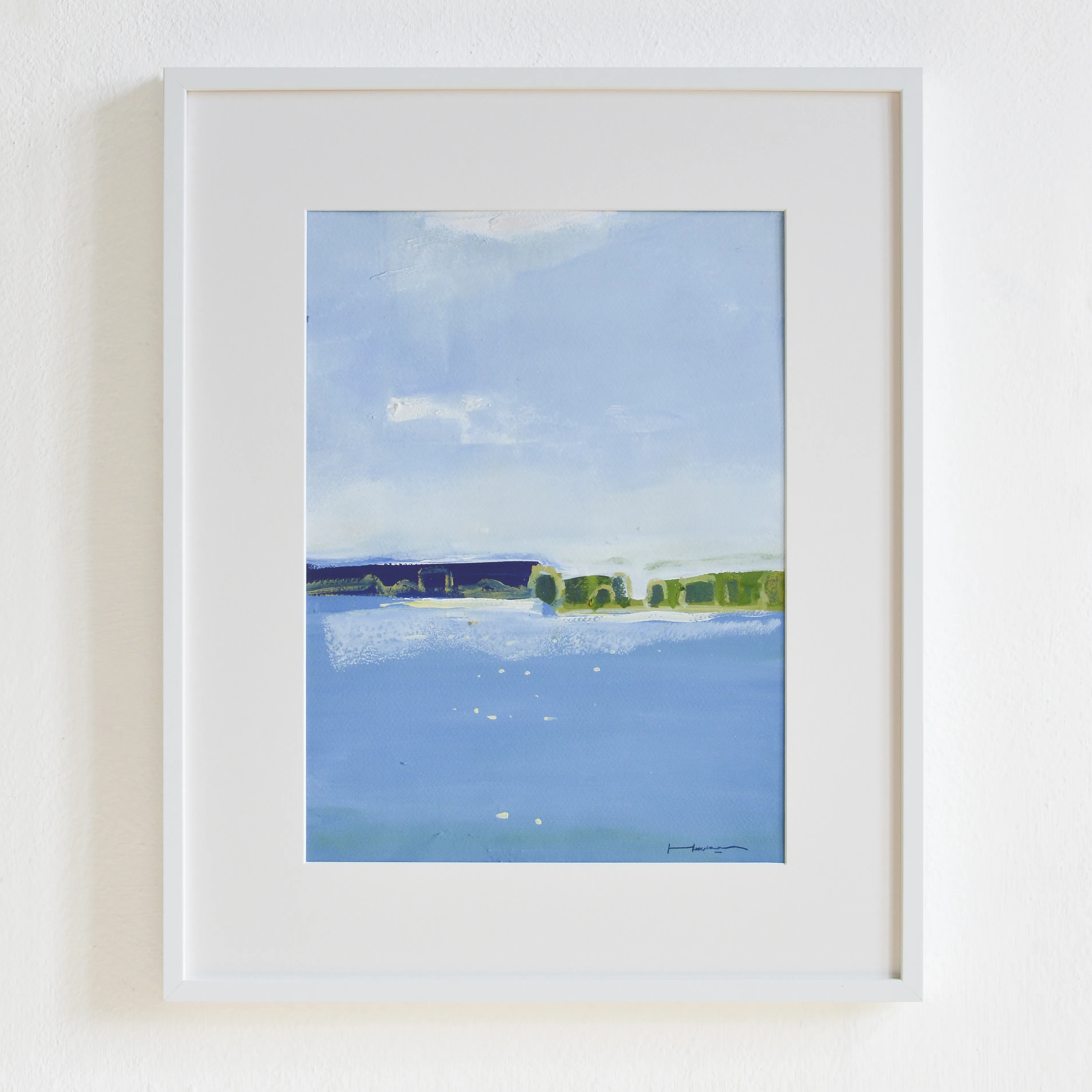 Image of Summer shine by Igor Nekraha, size: 40x30, made of Gouache on paper, Graphics medium, priced at $350 Photo 1 of 4.