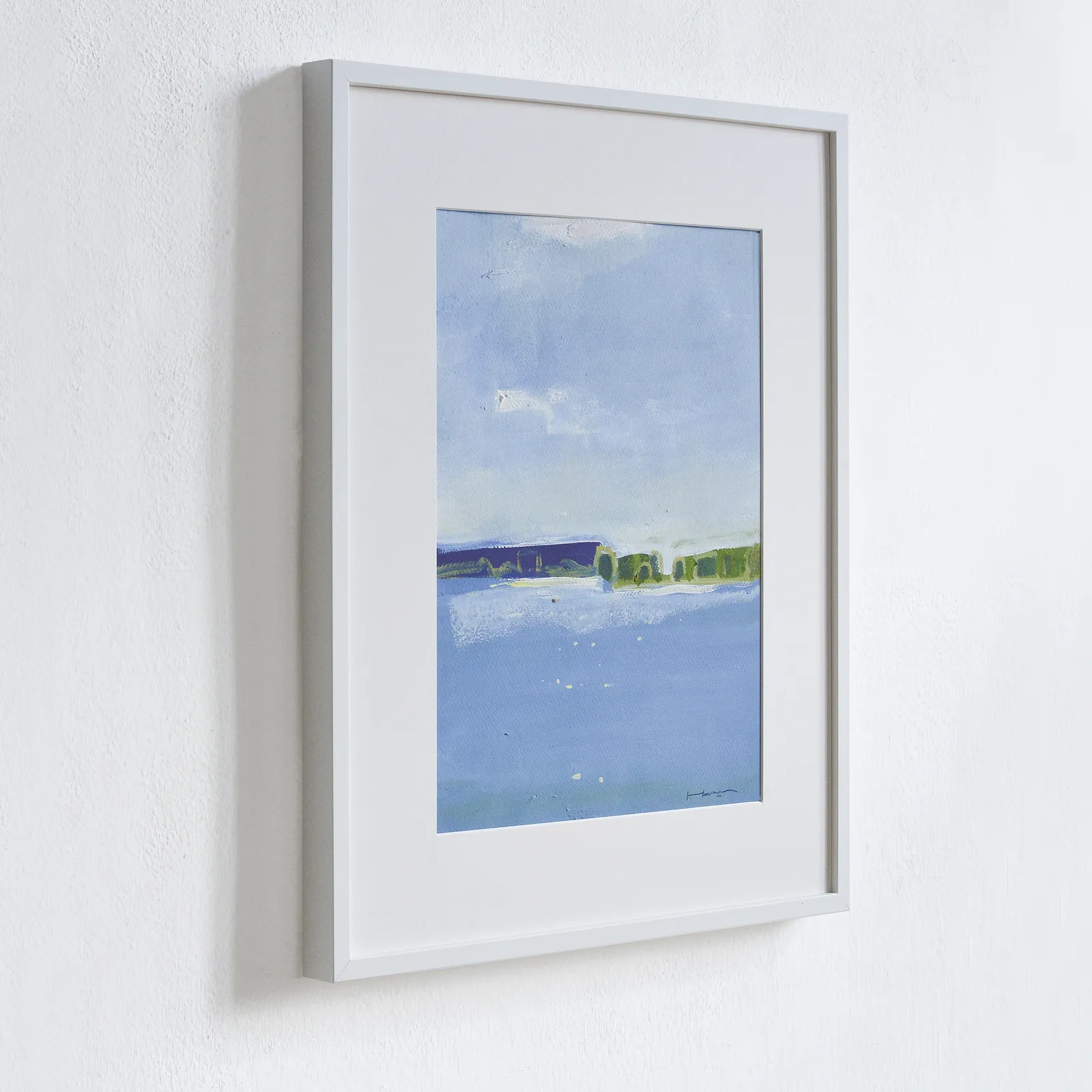 Image of Summer shine by Igor Nekraha, size: 40x30, made of Gouache on paper, Graphics medium, priced at $350 Photo 3 of 4.