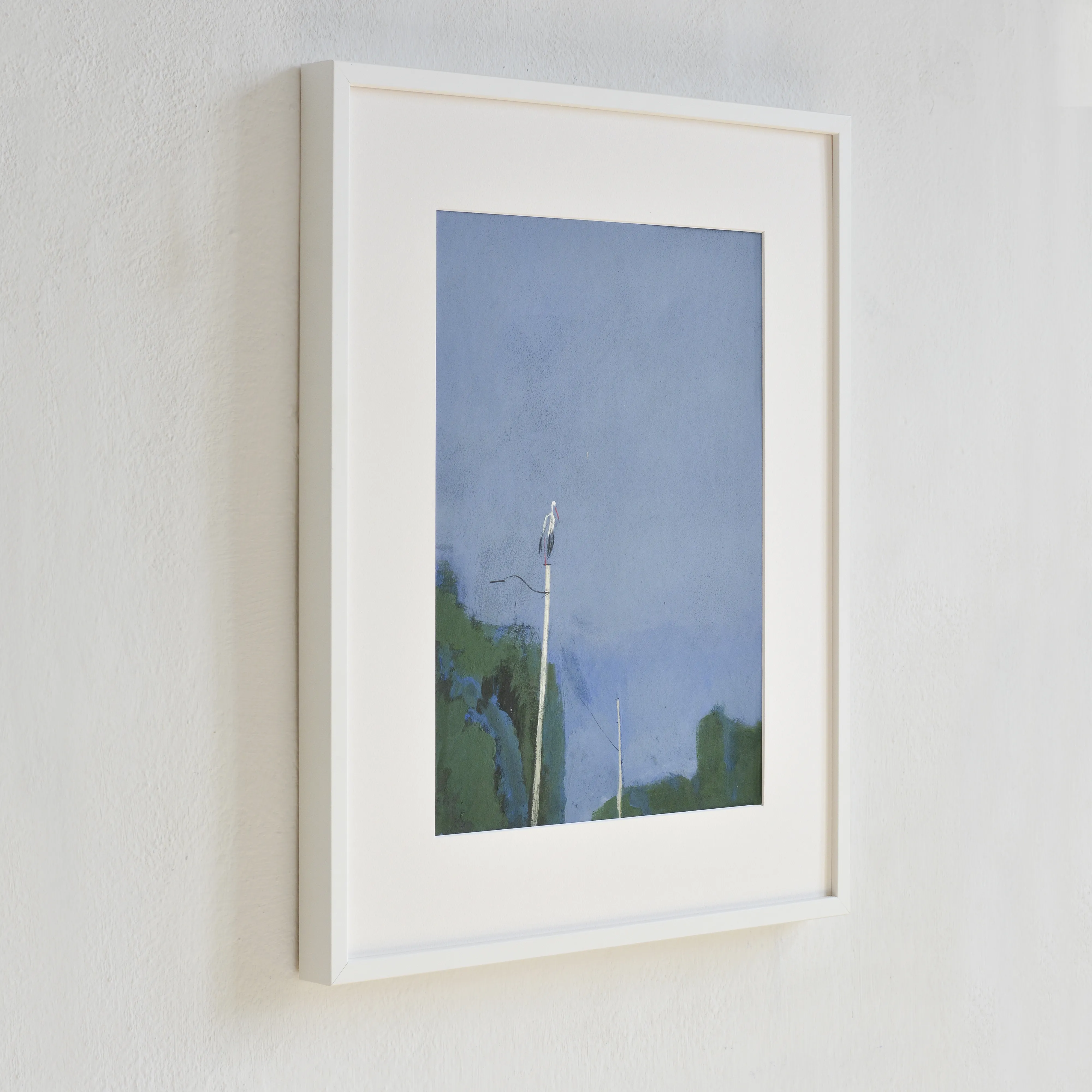 Image of Leleka by Igor Nekraha, size: 40x30, made of Gouache on paper, Graphics medium, priced at $300 Photo 3 of 4.