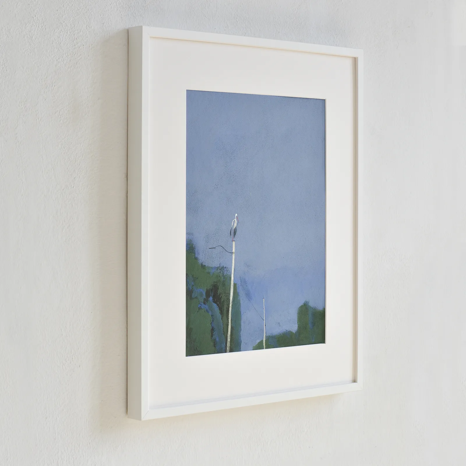 Image of Leleka by Igor Nekraha, size: 40x30, made of Gouache on paper, Graphics medium, priced at $300 Photo 3 of 4.