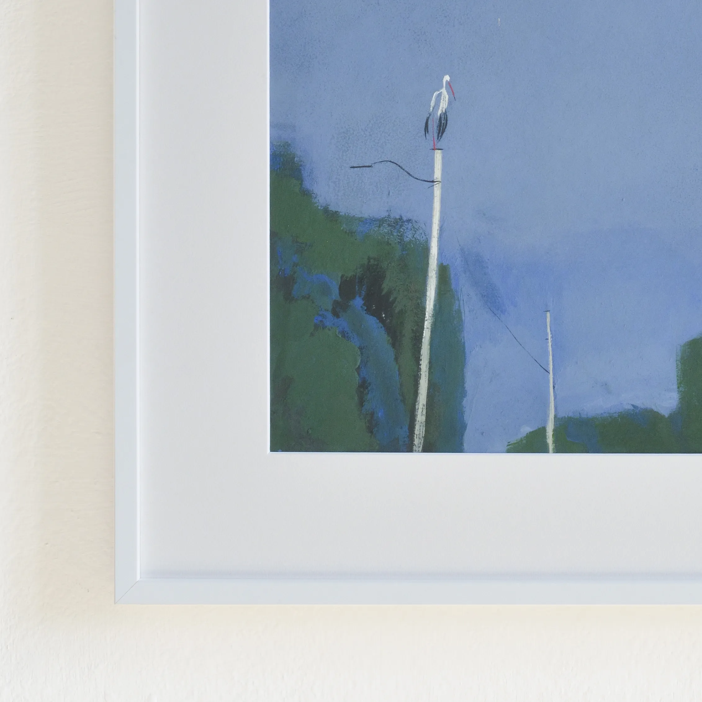 Image of Leleka by Igor Nekraha, size: 40x30, made of Gouache on paper, Graphics medium, priced at $300 Photo 4 of 4.