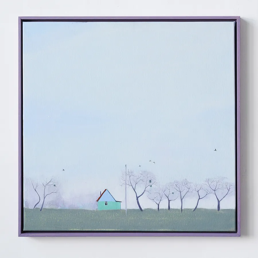 Spring in apple garden (2020)