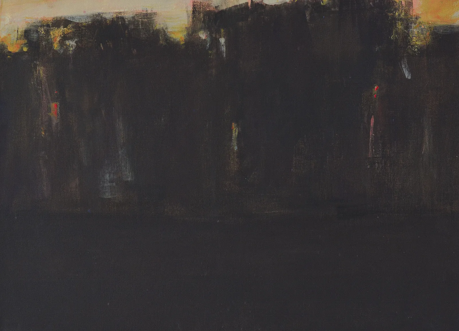 Image of Autumn river by Igor Nekraha, size: 40x55, made of Acrylic on canvas, Painting medium, priced at $500 Photo 4 of 4.
