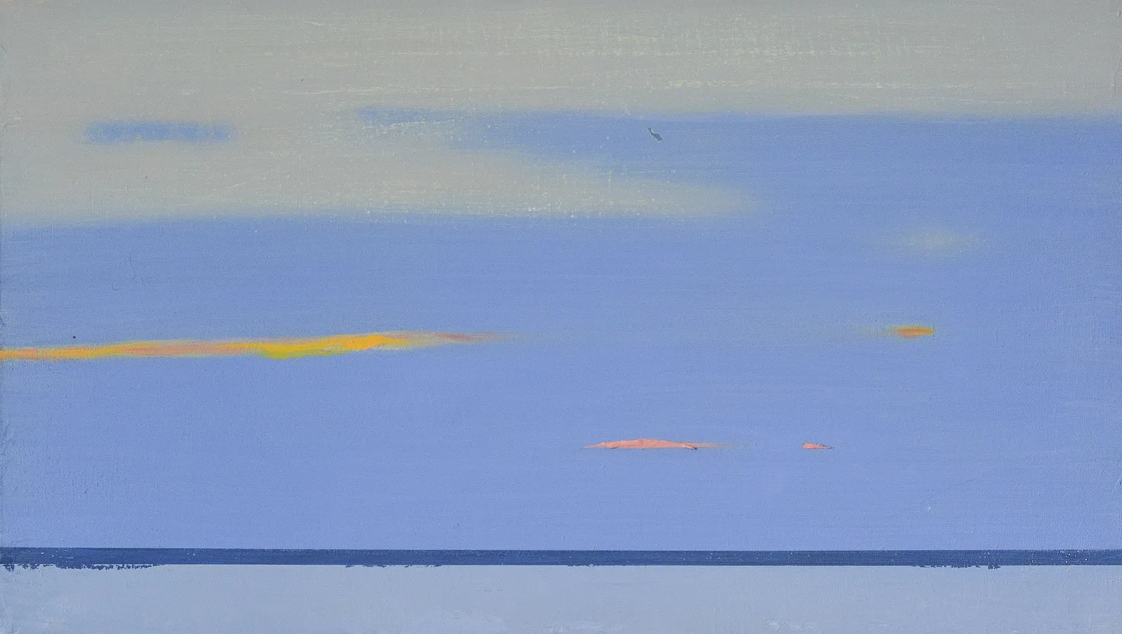Image of frosty sky. January by Igor Nekraha, size: 40x70, made of Полотно, акрил, Painting medium, priced at $500 Photo 4 of 4.