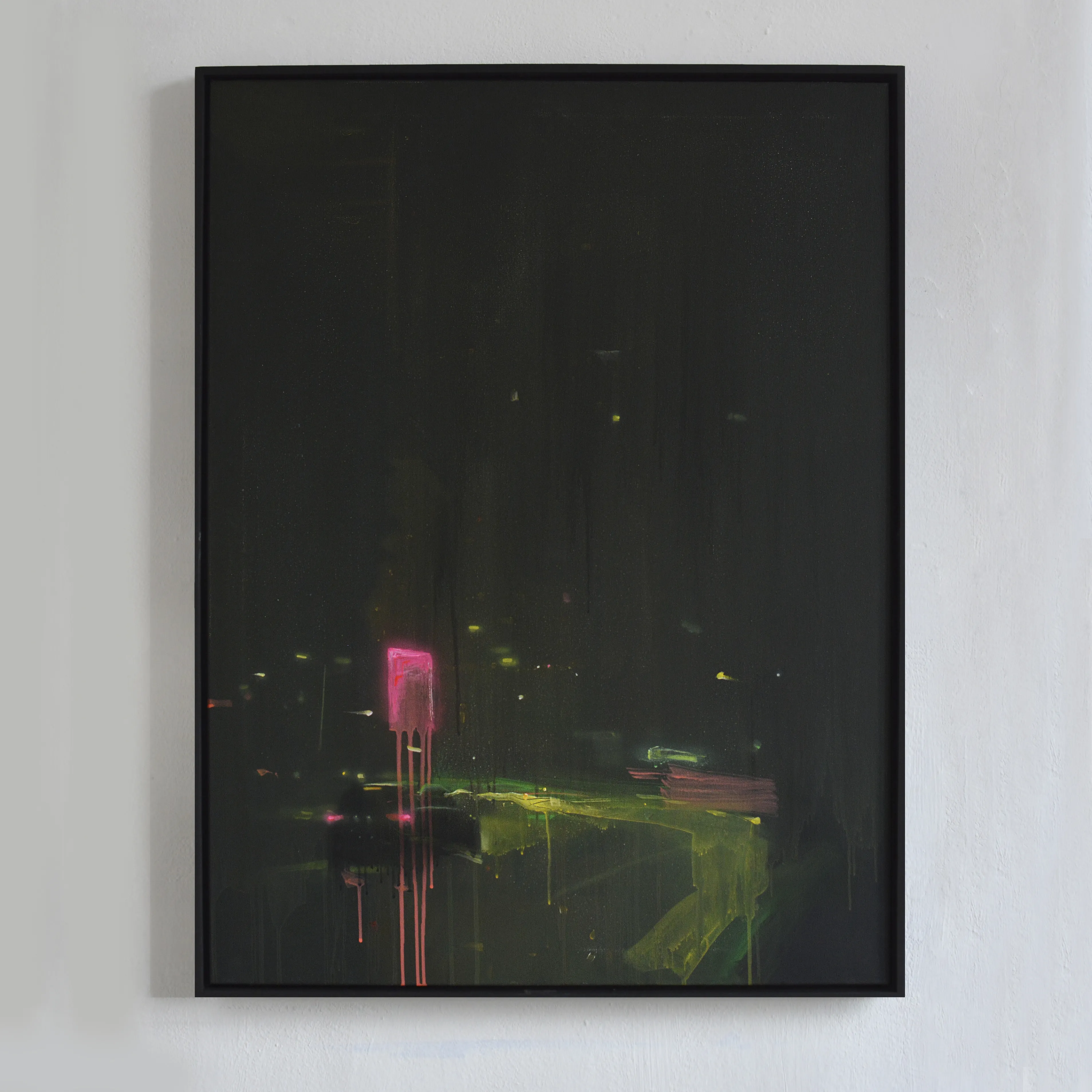 Image of Blackout on Lvivska Square by Igor Nekraha, size: 100x75, made of Акрил на полотні, Painting medium, priced at $1200 Photo 1 of 3.