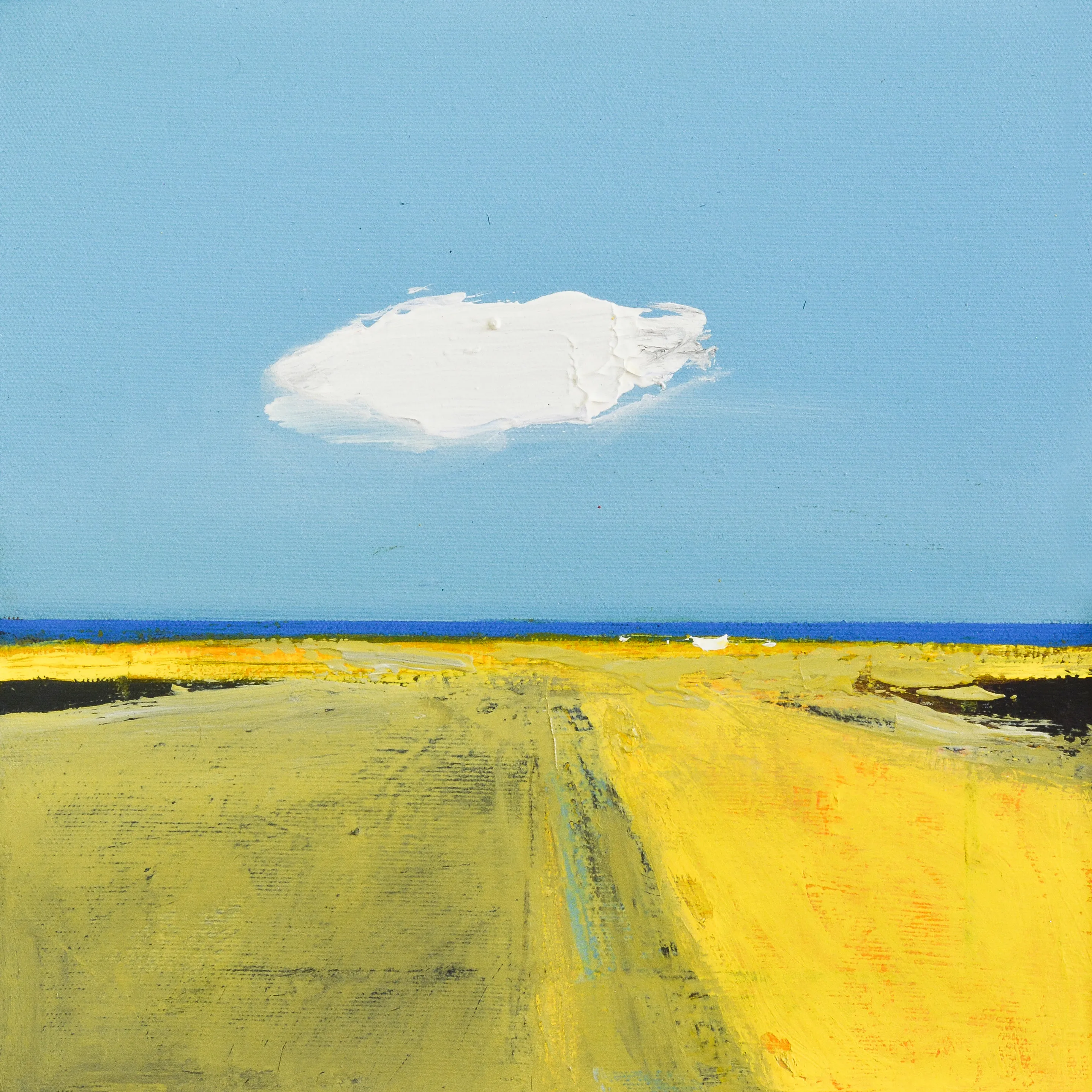 Image of Field by Igor Nekraha, size: 30x30, made of Acrylic on canvas, Painting medium Photo 2 of 2.
