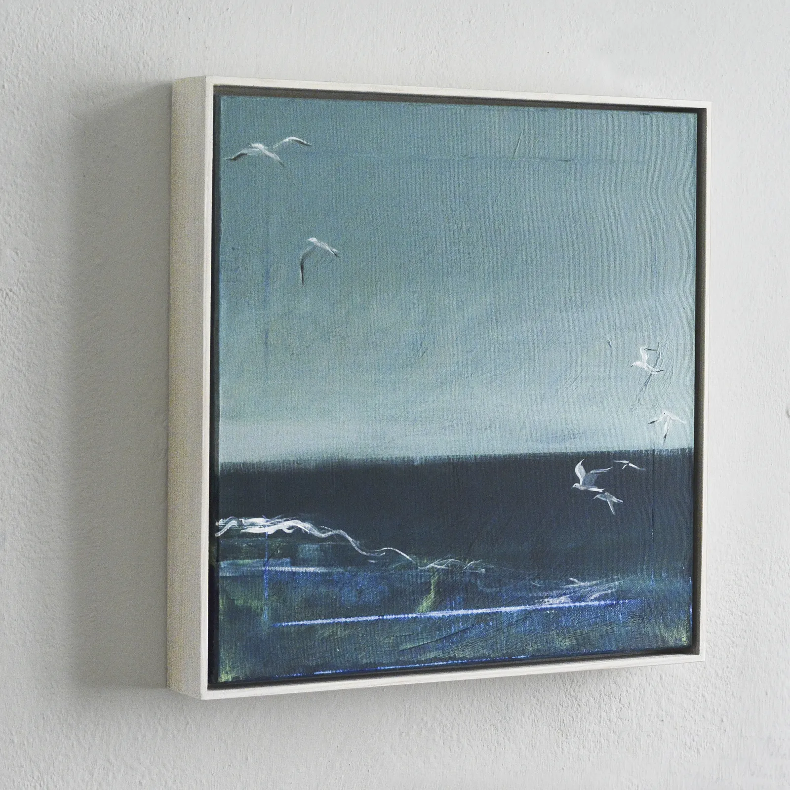 Зображення "The cold sea" від Igor Nekraha, розмір: 40x40, матеріали: Acrylic on canvas, медіум: Живопис, місто: Ukraine, серія: Acrylics, ціна: $450 Фото 4 з 4.