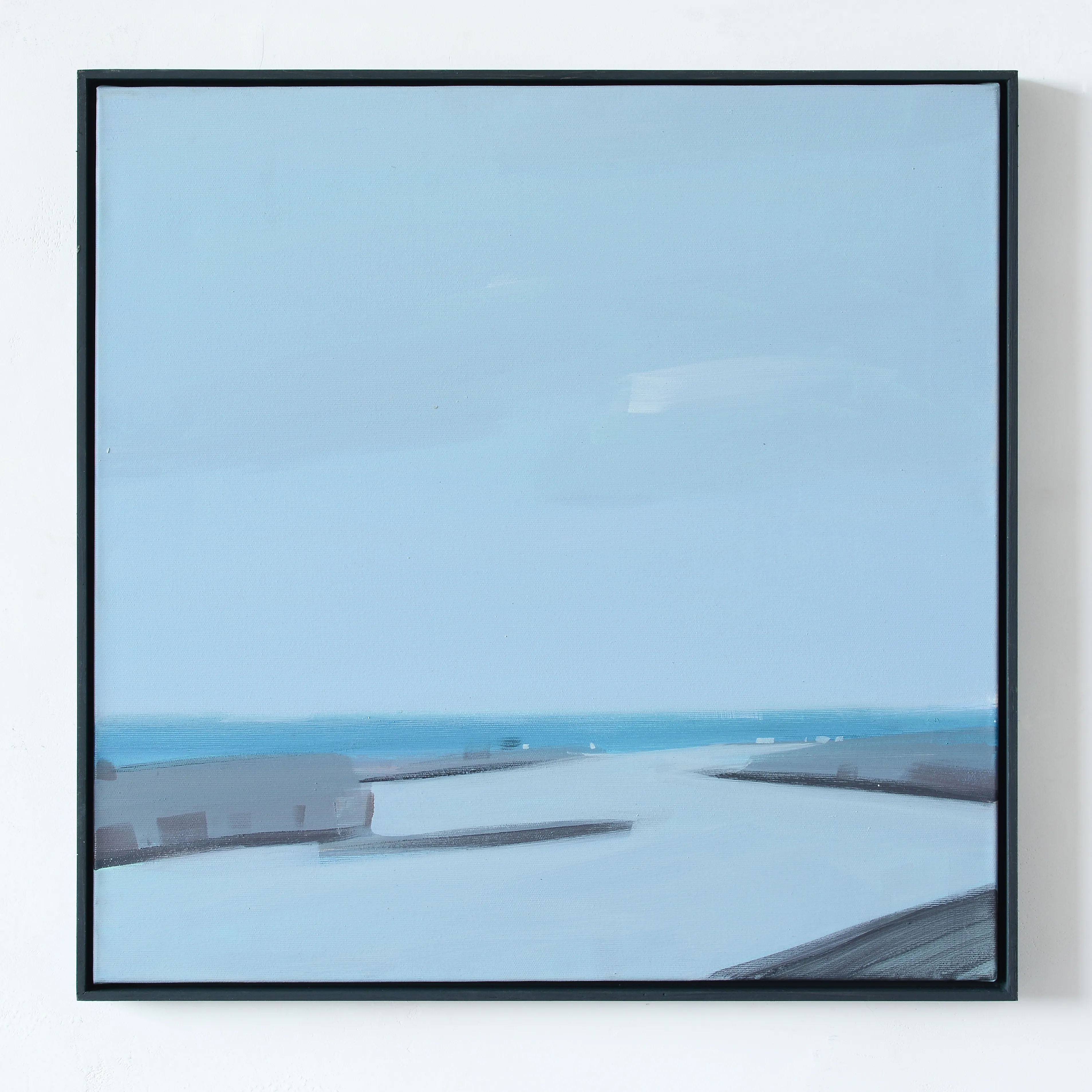 Image of DNIPRO by Igor Nekraha, size: 50Х50, made of Acrylic on canvas, Painting medium Photo 1 of 2.
