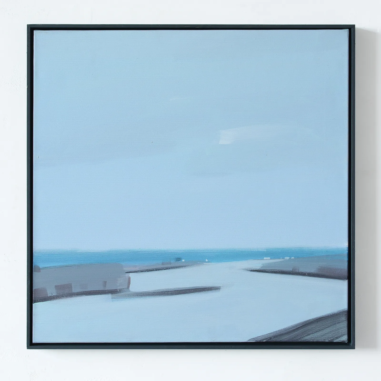 Image of DNIPRO by Igor Nekraha, size: 50Х50, made of Acrylic on canvas, Painting medium Photo 1 of 2.