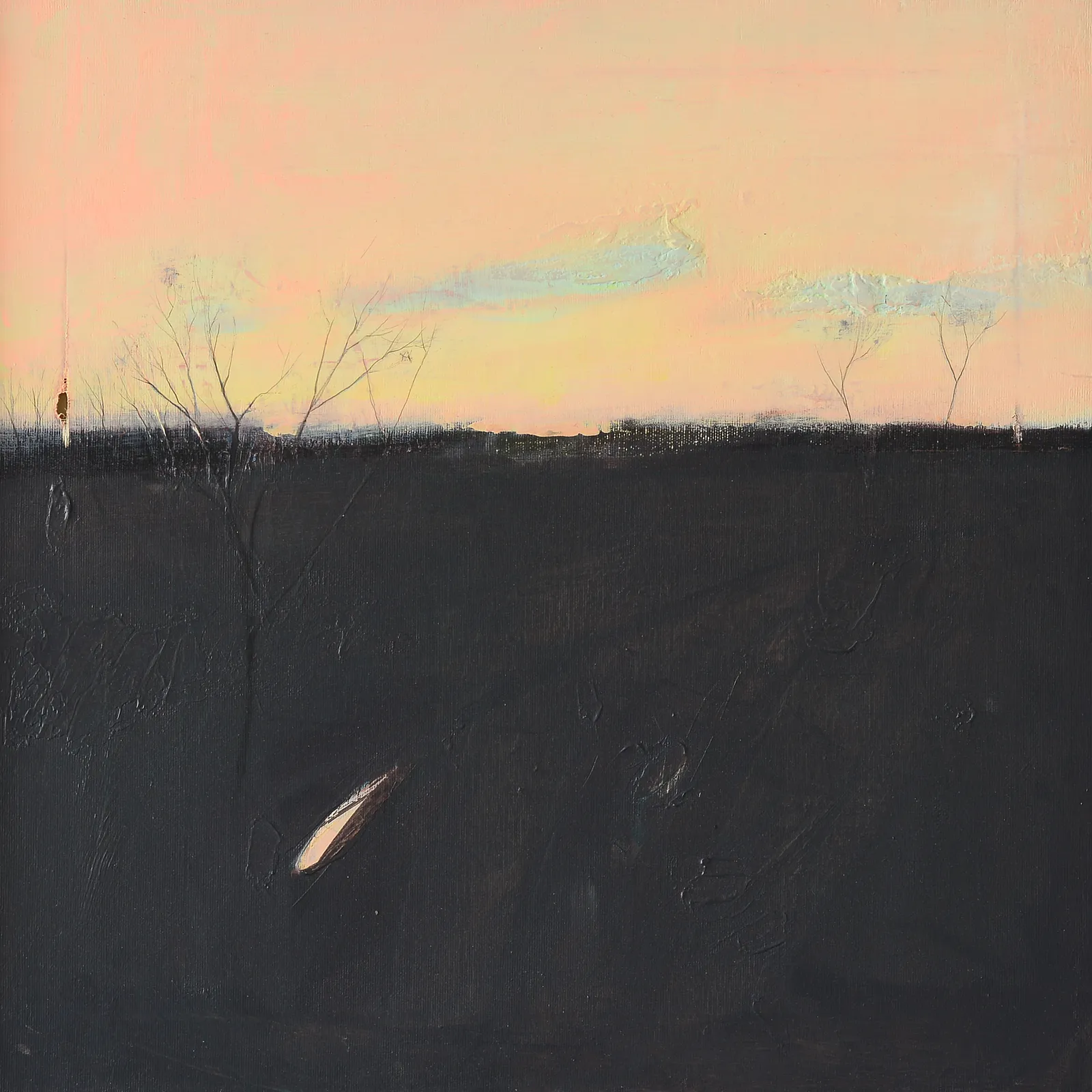 Image of SUNSET by Igor Nekraha, size: 50x50, made of Acrylic on canvas, Painting medium, priced at $450 Photo 2 of 2.