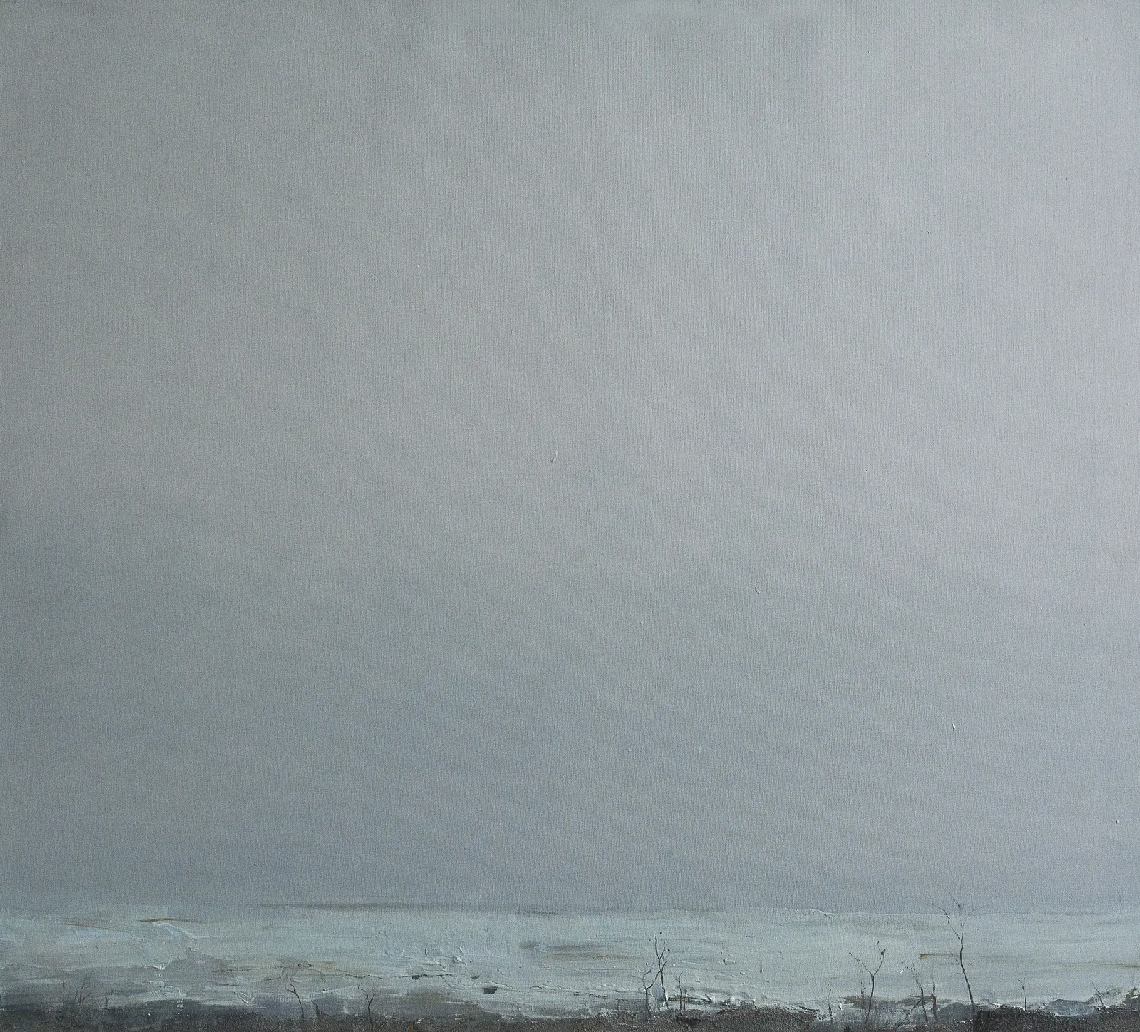 Image of Gray nuances by Igor Nekraha, size: 90x100, made of Acrylic on canvas, Painting medium, from Ukraine, part of the Acrylics series, priced at $1200 Photo 2 of 4.