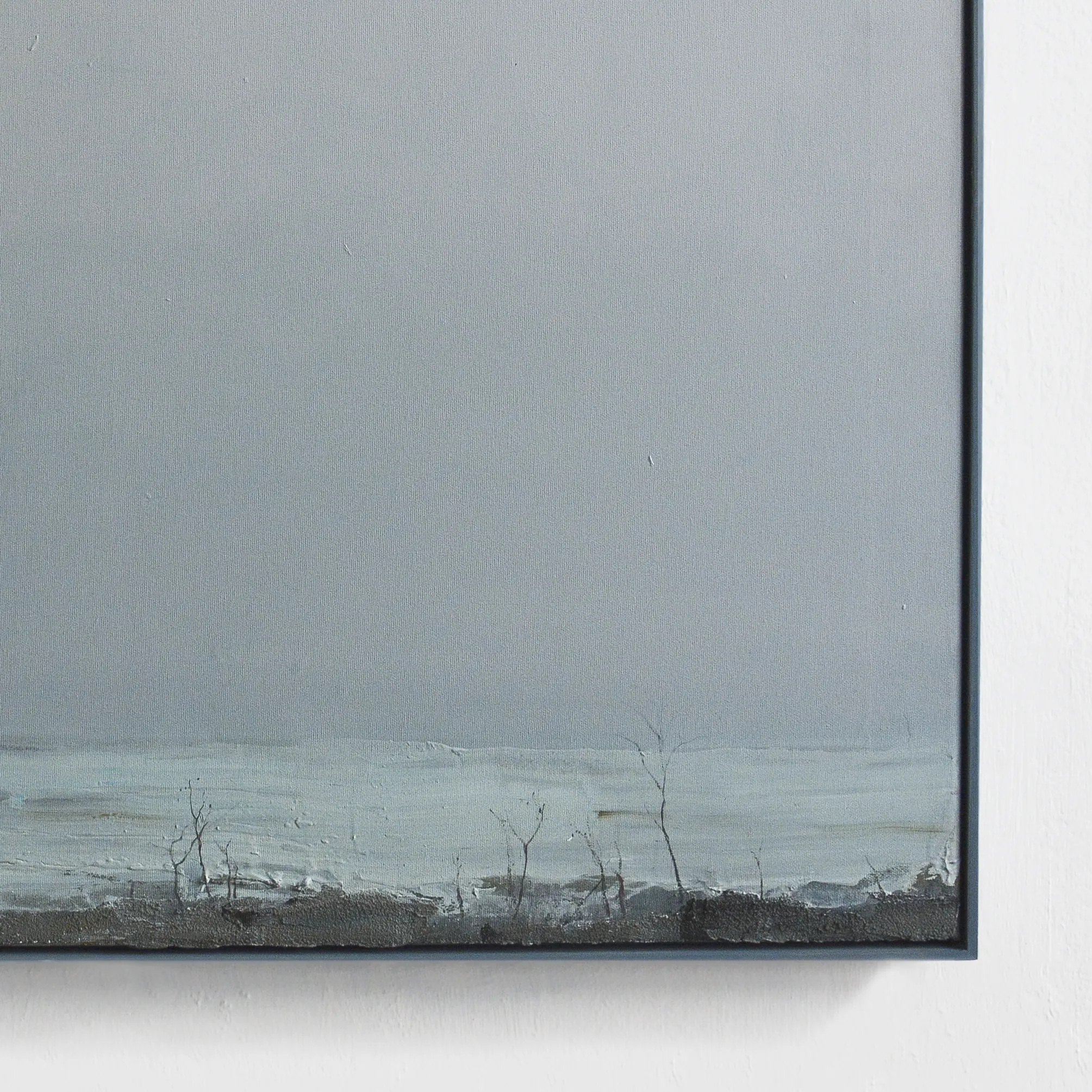 Image of Gray nuances by Igor Nekraha, size: 90x100, made of Acrylic on canvas, Painting medium, from Ukraine, part of the Acrylics series, priced at $1200 Photo 4 of 4.
